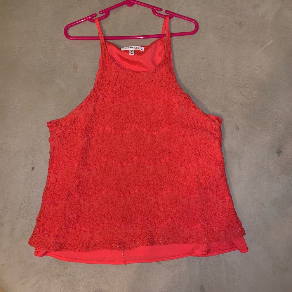 Embroidering detailed top